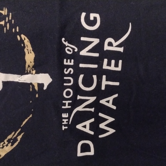 NEW Cirque Du Soleil The House of Dancing Water Black Cotton T-shirt size Small - Picture 12 of 13